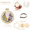 Mini Embroidery Hoop Wooden Mini Stitch Hoop Ring for DIY Pendant Crafts, Round, Oval Vertical, Oval Horizontal(16 Sets)